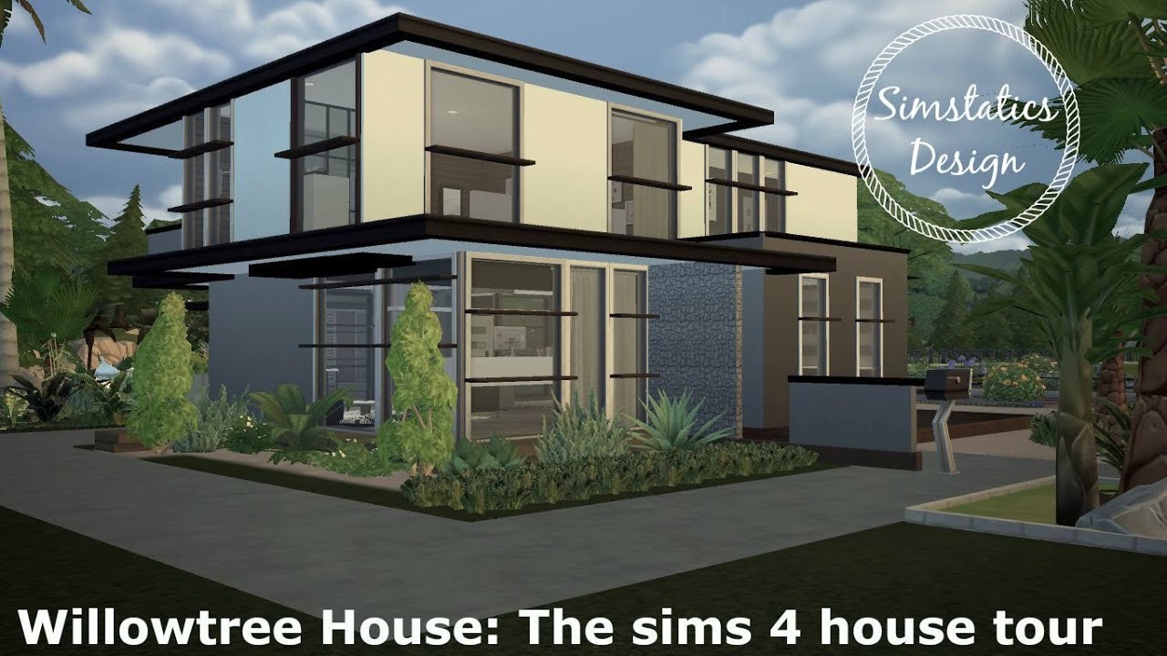 The Sims 4 house tour - Willowtree House