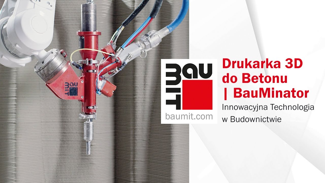 Drukarka 3D do Betonu | BauMinator &ndash; Innowacyjna Technologia w Budownictwie
