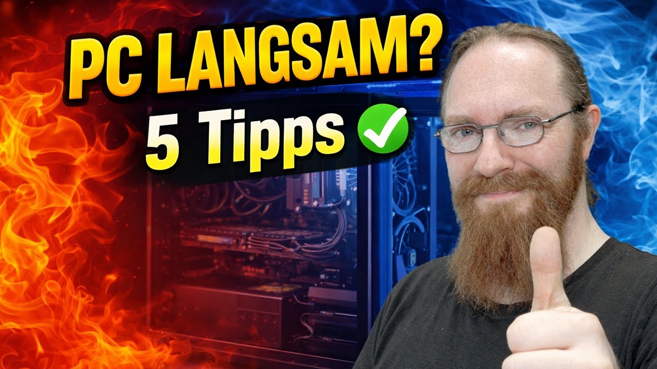 Computer langsam? 5 einfache Tipps die SOFORT helfen