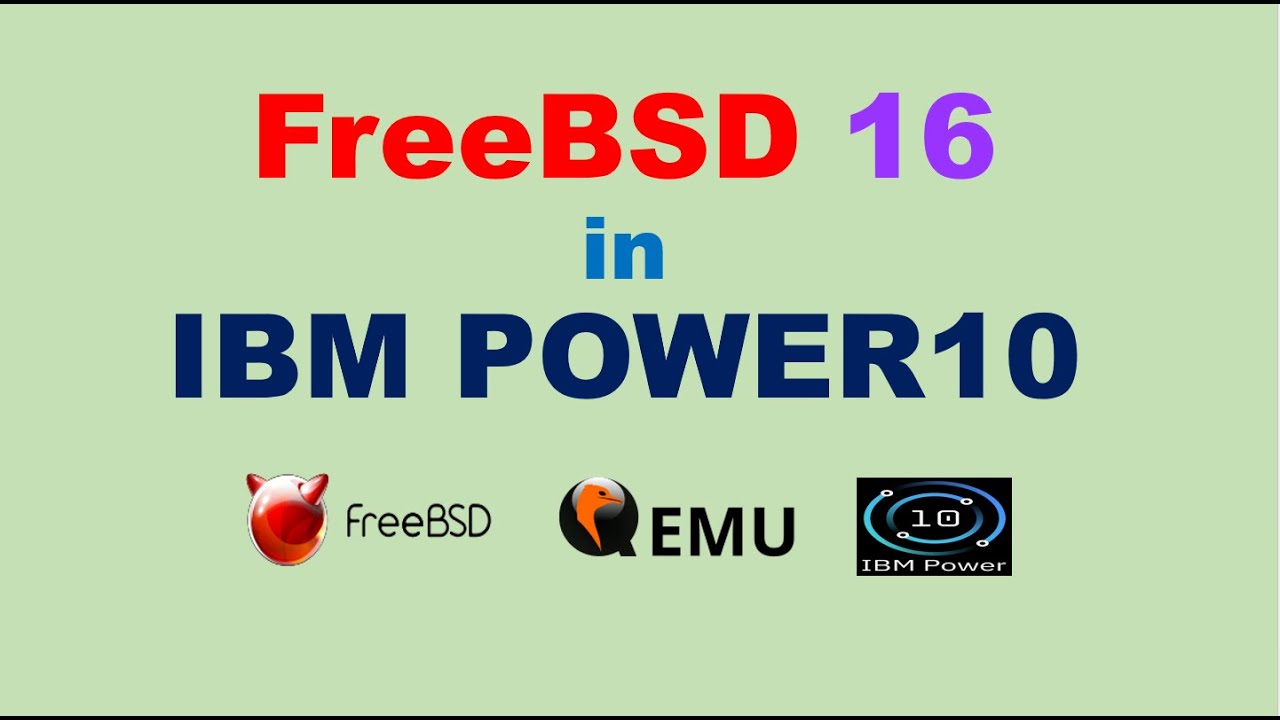 Установка FreeBSD 16 на IBM POWER (пошаговая инструкция с использованием демонстрационной версии ...