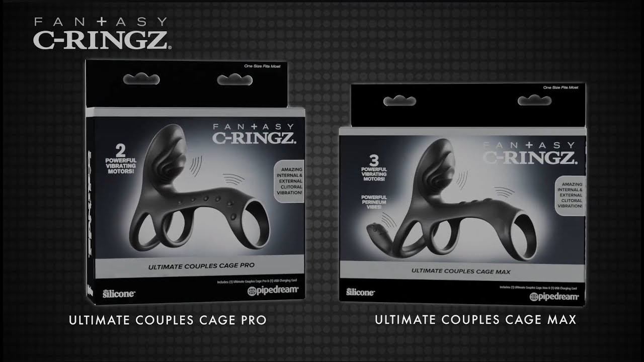 Pipedream Products | Ultimate Couples Cage Max & Pro  by Fantsy C.Ringz