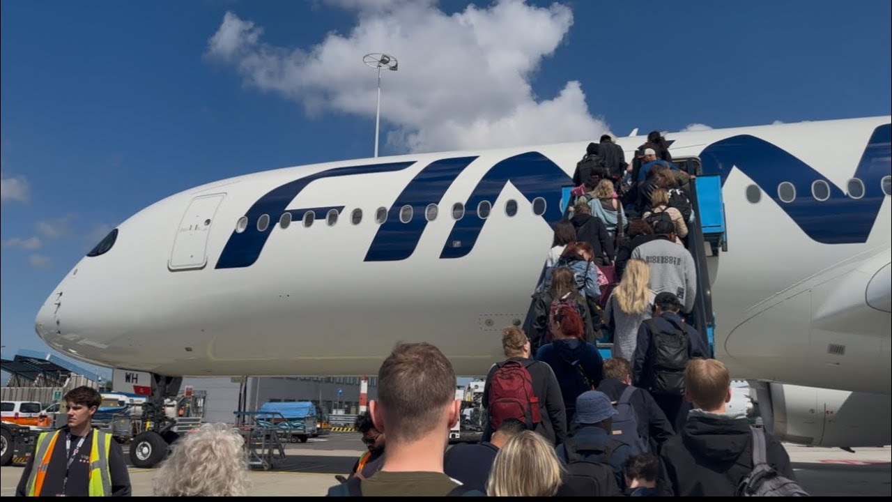 EHAM - EHFK (Amsterdam 🇳🇱 - Helsinki 🇫🇮) Airbus A350-900 Finnair