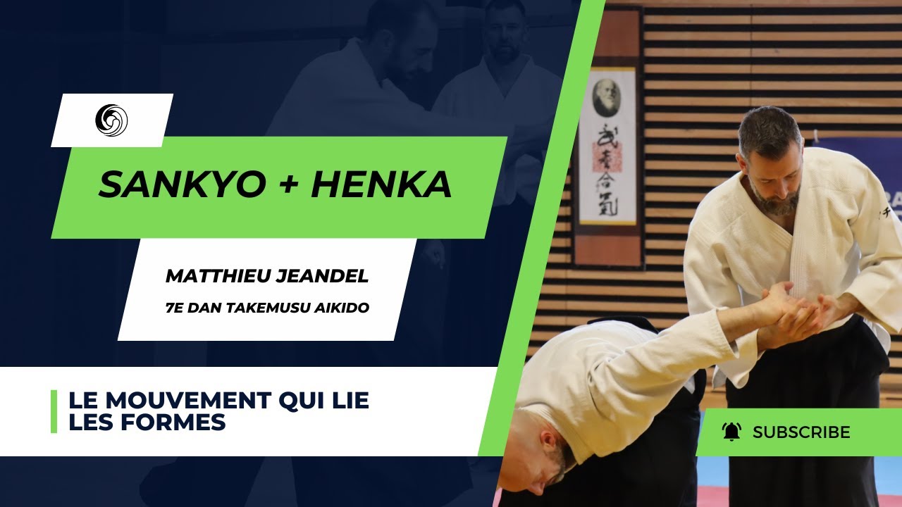 Sankyo Henka Waza   Le mouvement qui lie les formes - Matthieu Jeandel - 7e Dan Takemusu Aikido