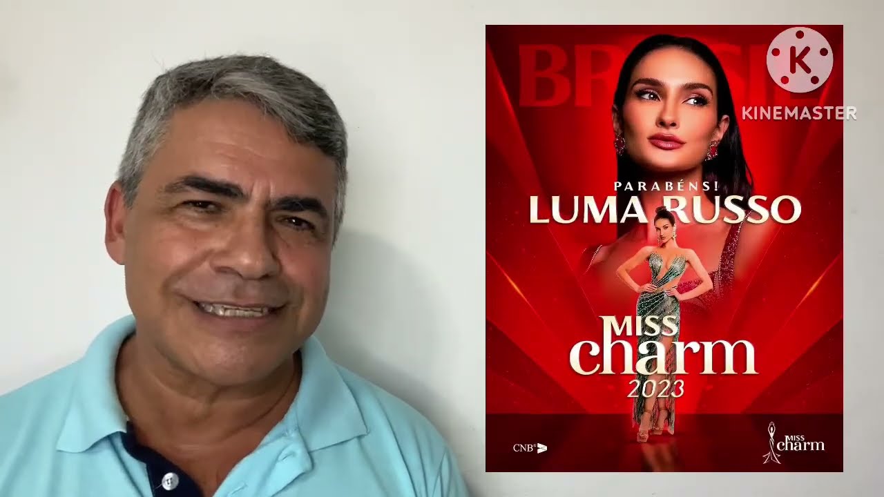 Luma Russo: a espetacular vit&oacute;ria do Brasil no Miss Charm
