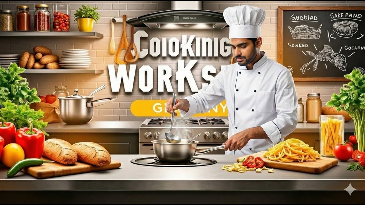 Cooking Workshop in Germany 🇩🇪 | My First European Cooking Experience!