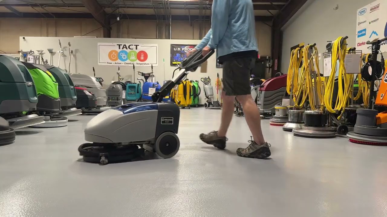 Advance SC351 Walk Behind Scrubber