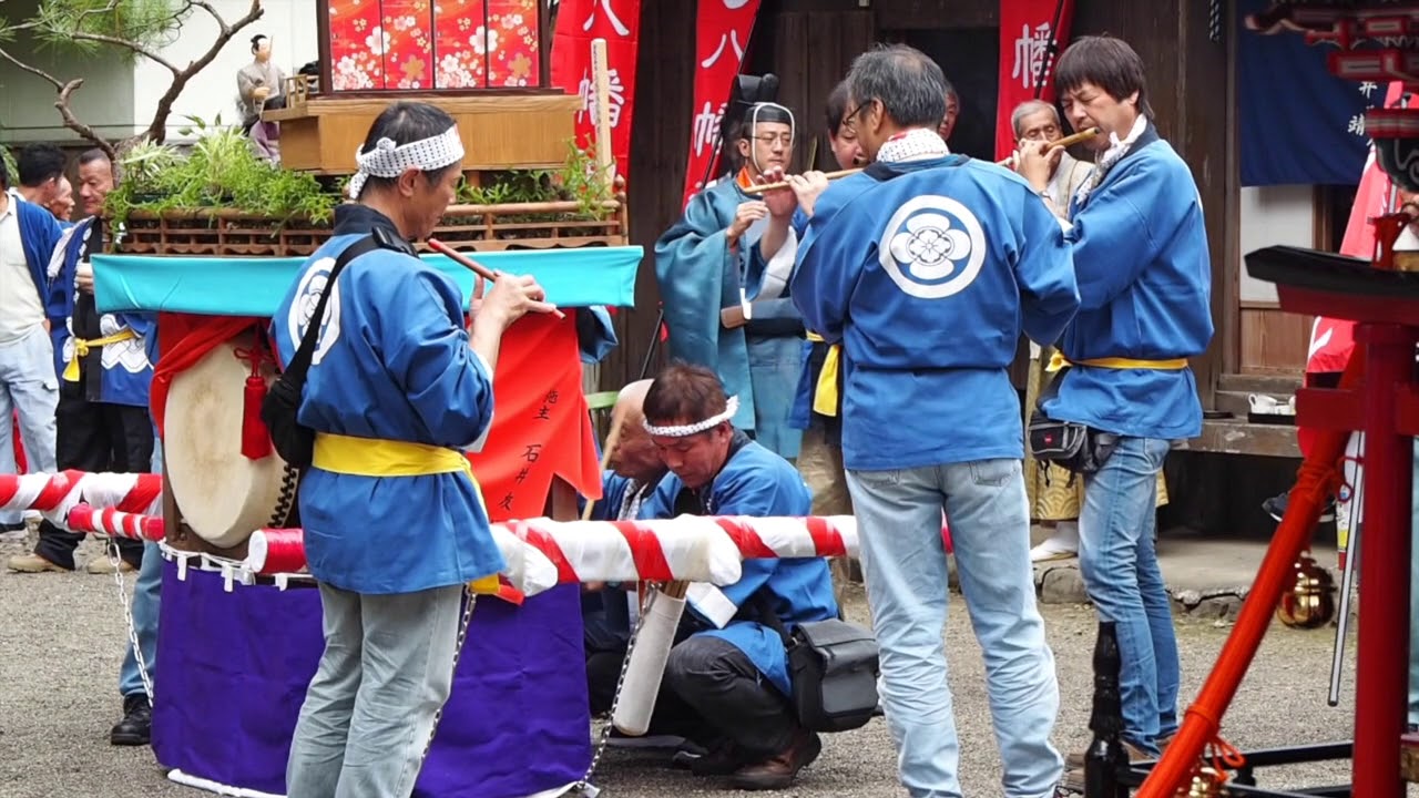 山里の秋祭：和歌山県有田川町　清水八幡神社の例祭