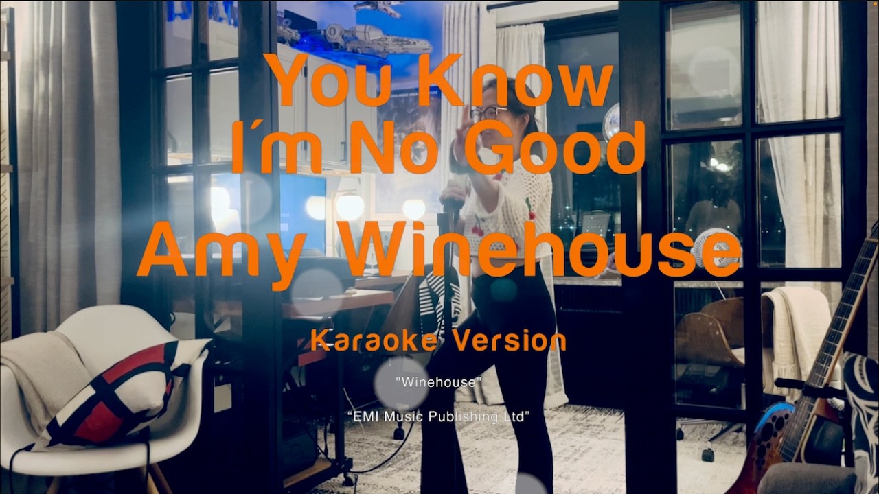 You Know I'm No Good - Amy Winehouse Karaoke #amywinehouse #karaoke  #youknowimnogood