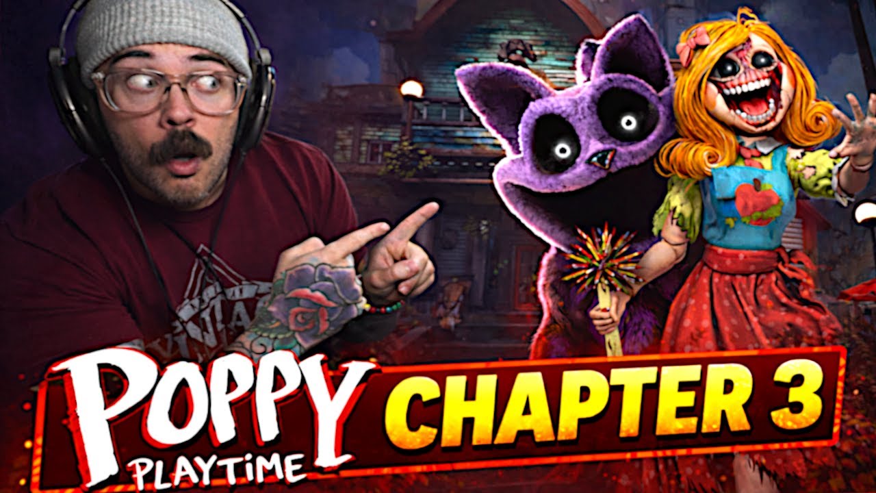 LIVE STREAM - Poppy Playtime: Chapter 3 (FIRST TIME  EVER PLAYING!!!)