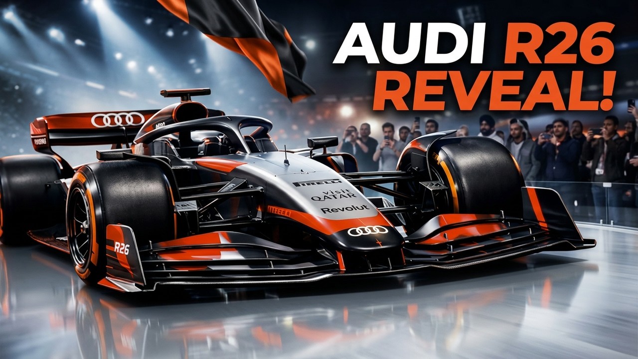🏎️ Canadian International AutoShow 2026 🔥 AUDI R26 Formula 1 Concept REVEALED! | 4K HDR 60FPS
