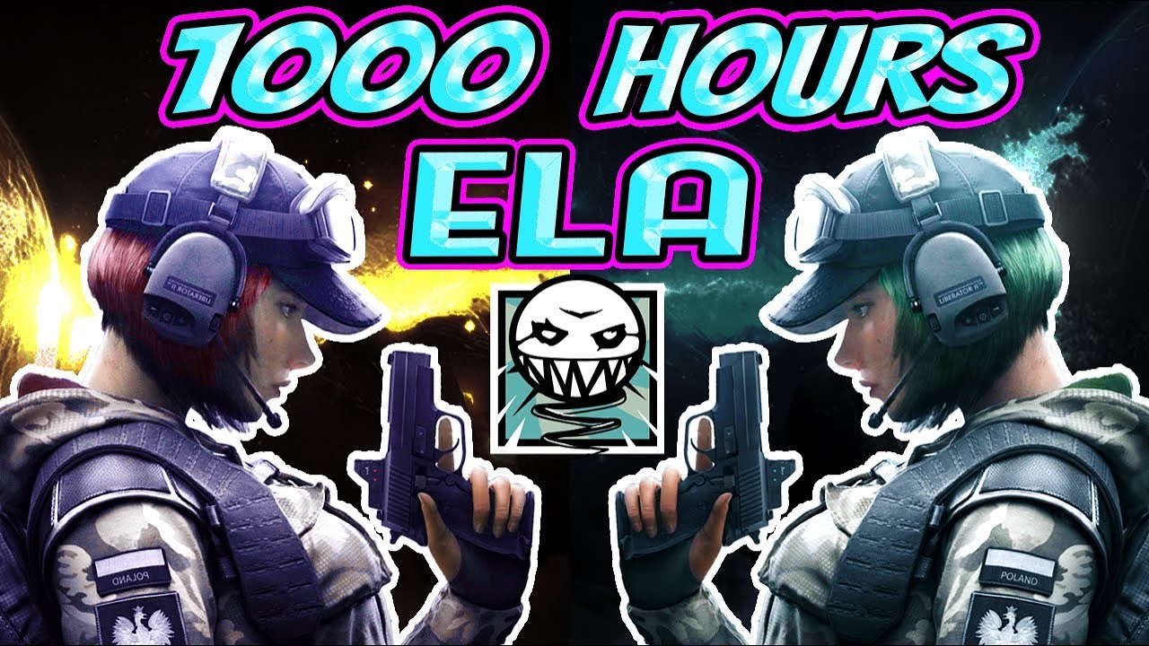 What 1000 HOURS of ELA Experience Looks Like - Rainbow Six Siege
