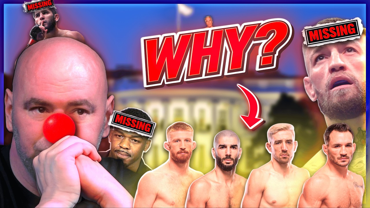 The UFC White House Card is an EMBARASSING Disappointment.