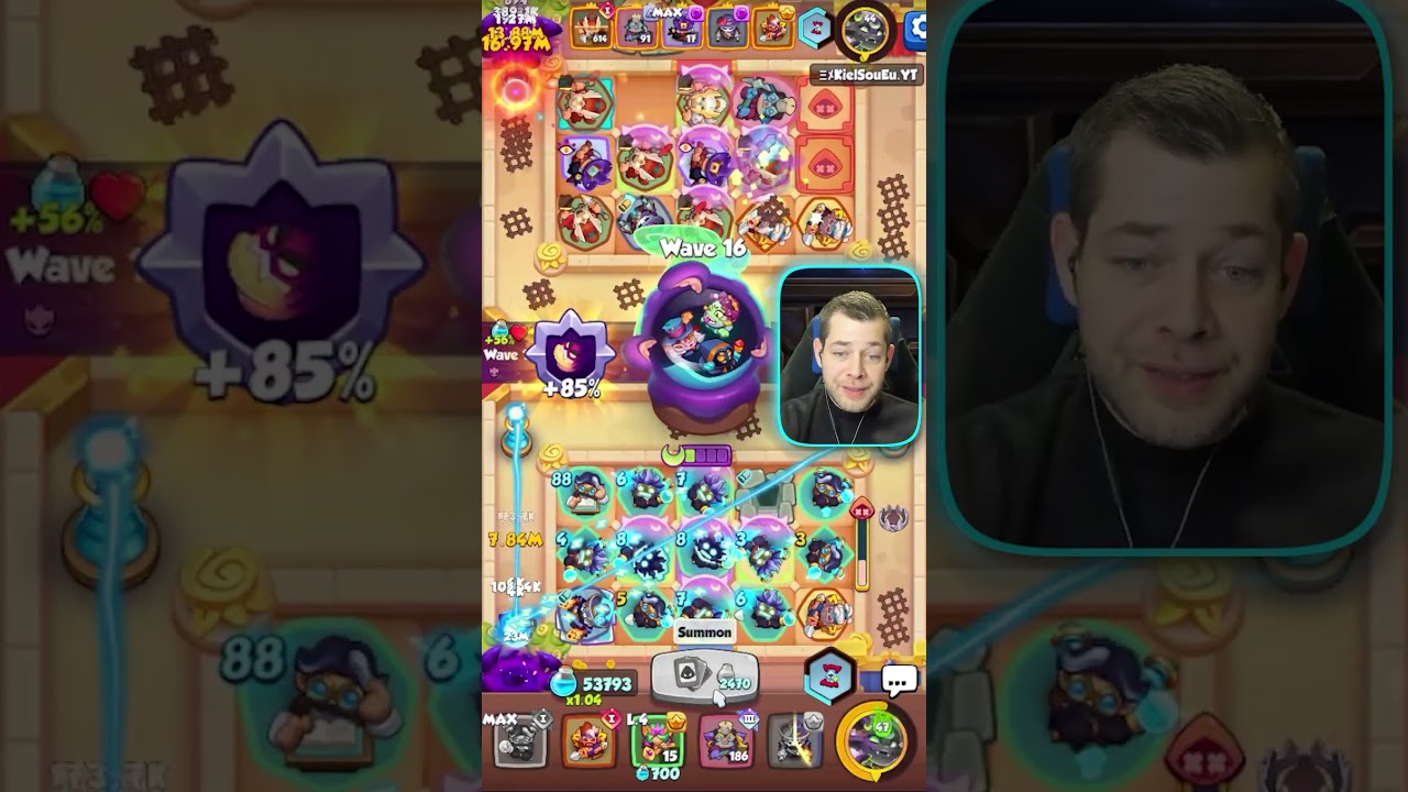 What Happens When Tesla Troll Deck Faces Valkyrie Power | Rush Royale