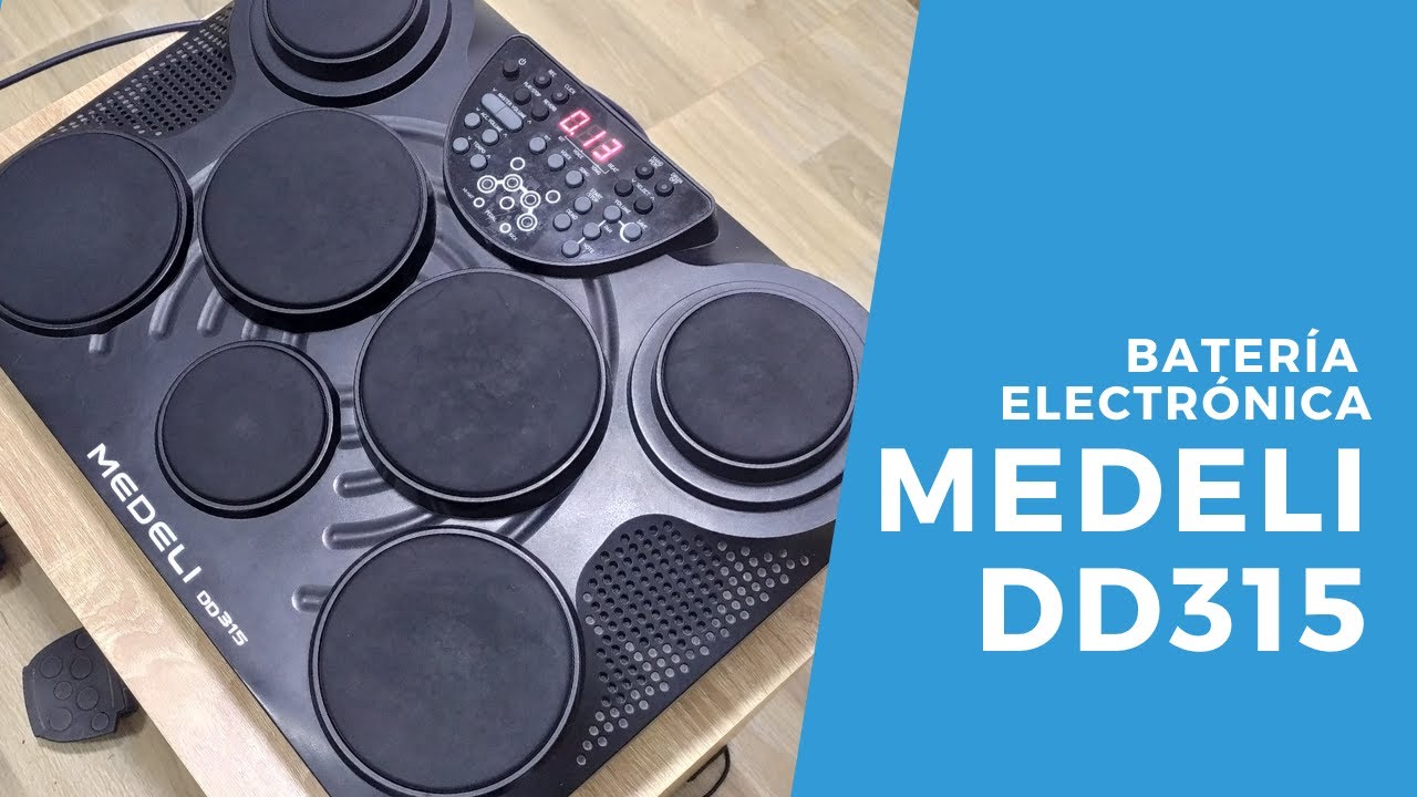 Batería Electrónica Portátil Medeli DD315 Unboxing y Review