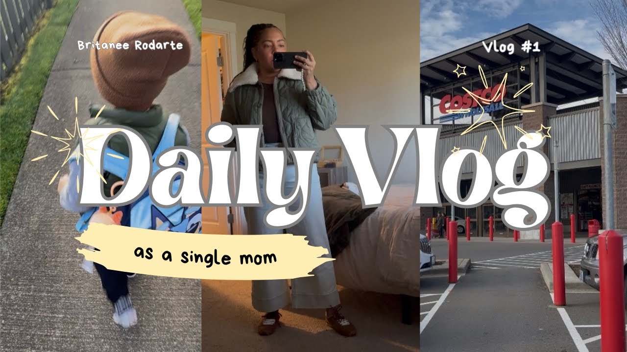 Daily Single Mom Vlog|| Let’s Run Errands|| Costco & Target Haul