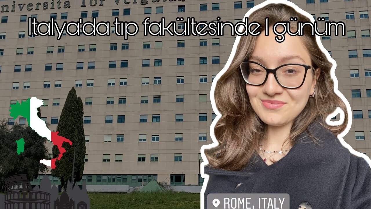 Tıp fak&uuml;ltesinde 1 g&uuml;n&uuml;m| İtalya&rsquo;da Eğitim Vlog #italya #yurtdisindayasam #tıpfak&uuml;ltesi #yks