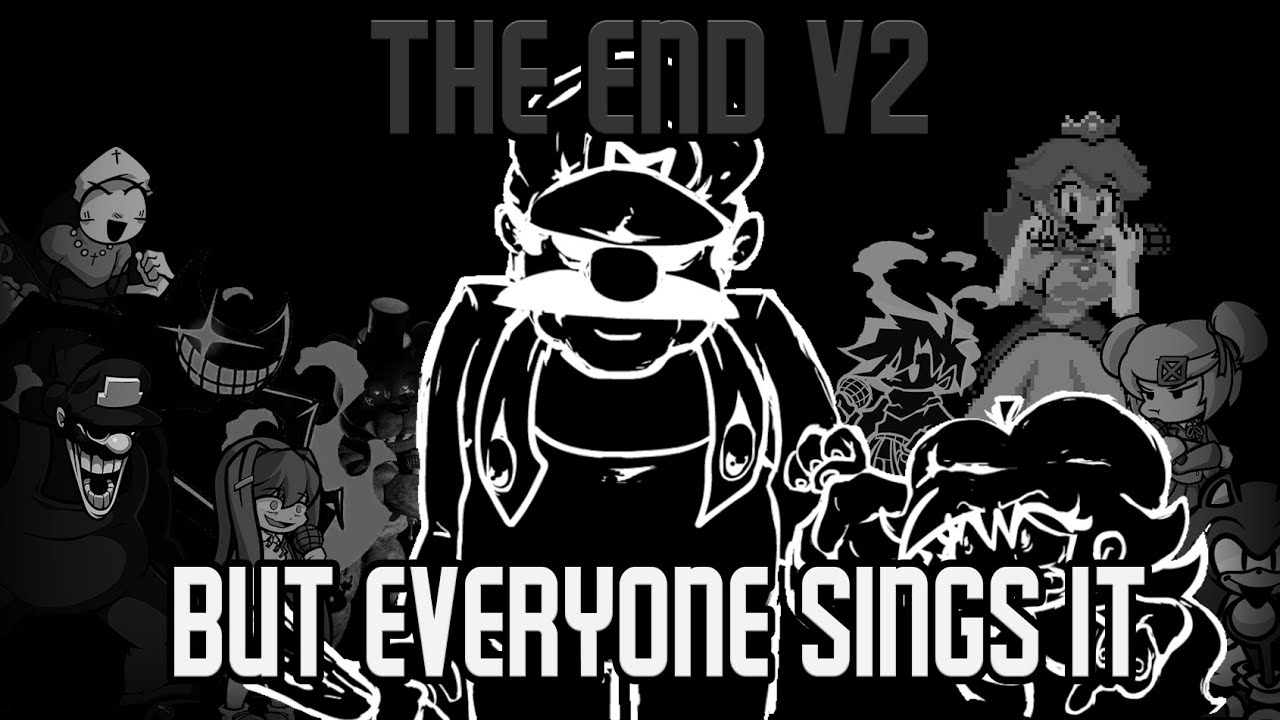 THE END V2 But Every Turn a Different Character Sings It🎵🎤 (FNF BETADCIU)