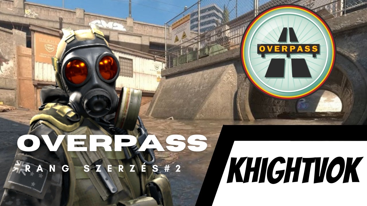 Cs2 rang szerzés #2 OVERPASS