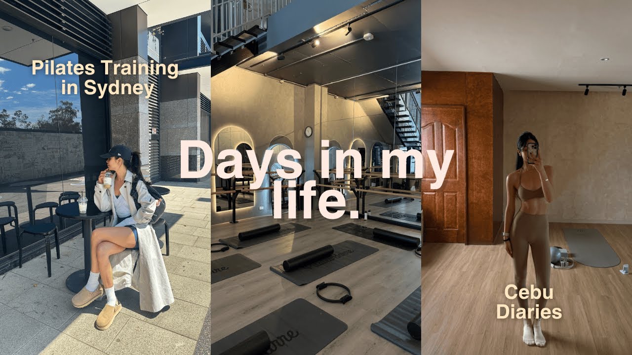 Дни из моей жизни: тренировки STOTT PILATES® в Сиднее, возвращение к привычной жизни на Себу ⋆˙⟡