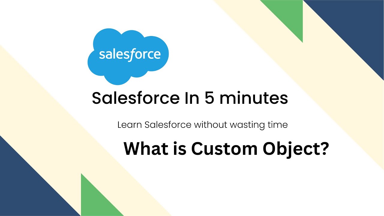 Working with Custom Objects in salesforce | Salesforce Training for Beginners