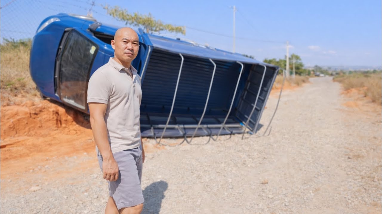 HÔM NAY KHÔNG MAY GẶP SỰ CỐ LẬT XE | CUỘC SỐNG NÔNG DÂN 