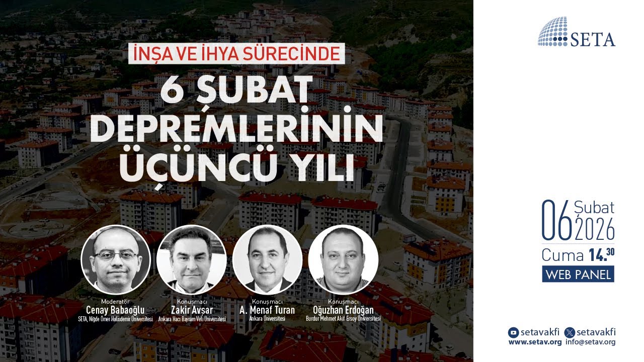 İnşa ve İhya Sürecinde 6 Şubat Depremlerinin Üçüncü Yılı 📱