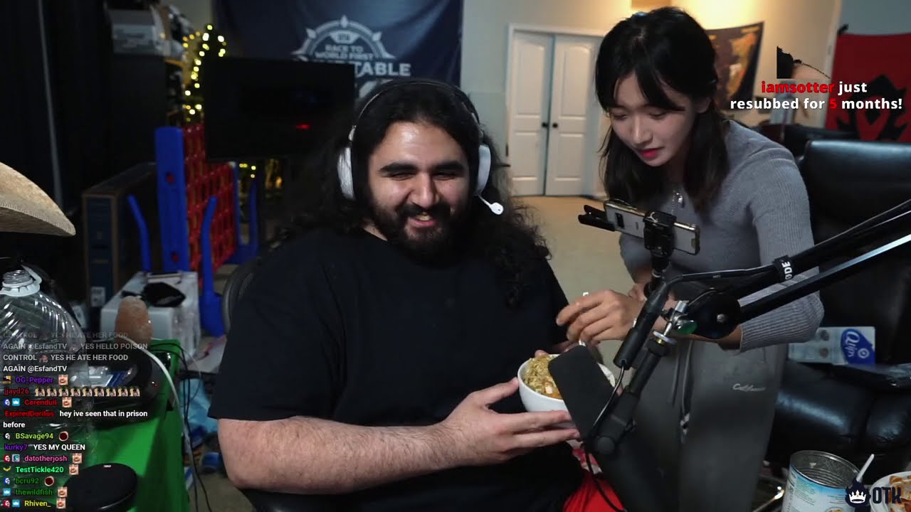 Oh No! Jinny Spoon Feeds Esfand A Bowl Full Of Onions. Will He Like It? (With McConnell Commentary)