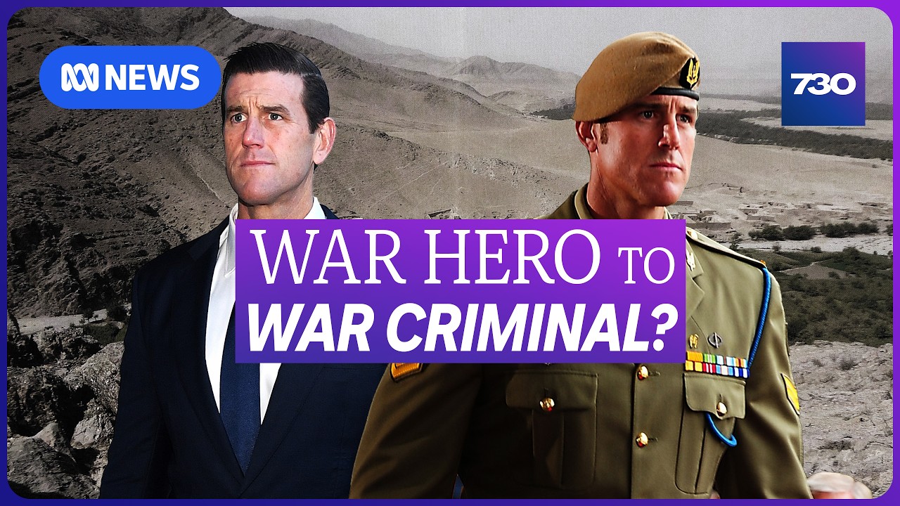 Victoria Cross recipient Ben Roberts-Smith charged with war crimes | 7.30