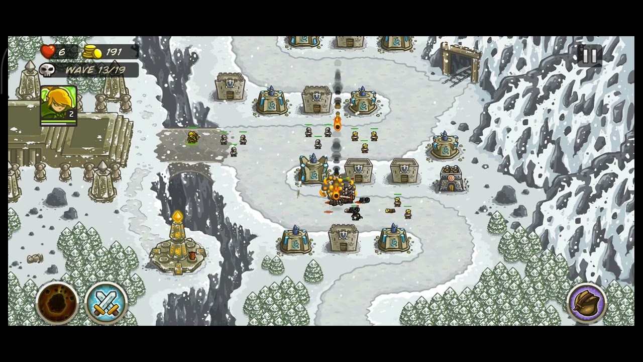 Finally I did it. Kingdom Rush. Brutal combat. 