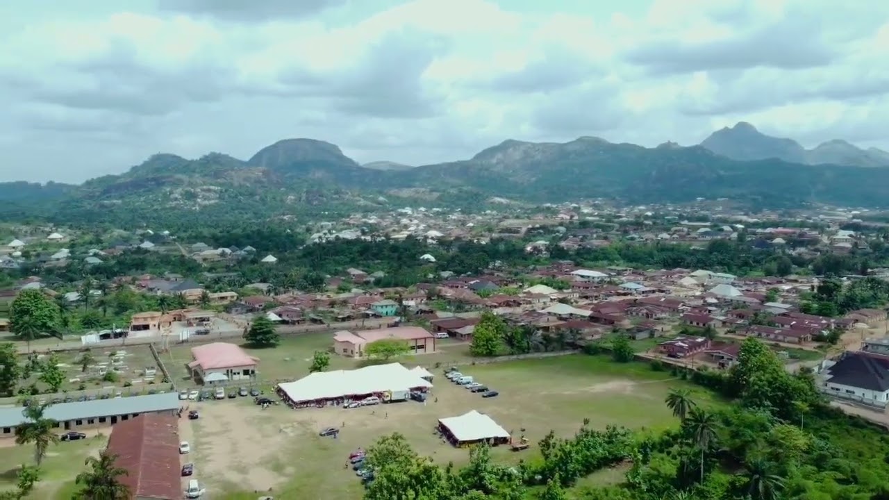 OMG 😳🔥, check this Beautiful drone shot of Ondo town