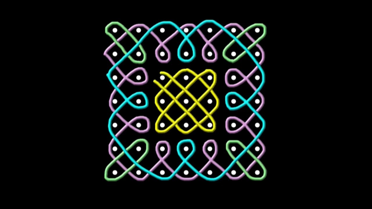 Simple and easy rangoli designs | Beautiful digital rangoli designs | Simple and cute rangoli