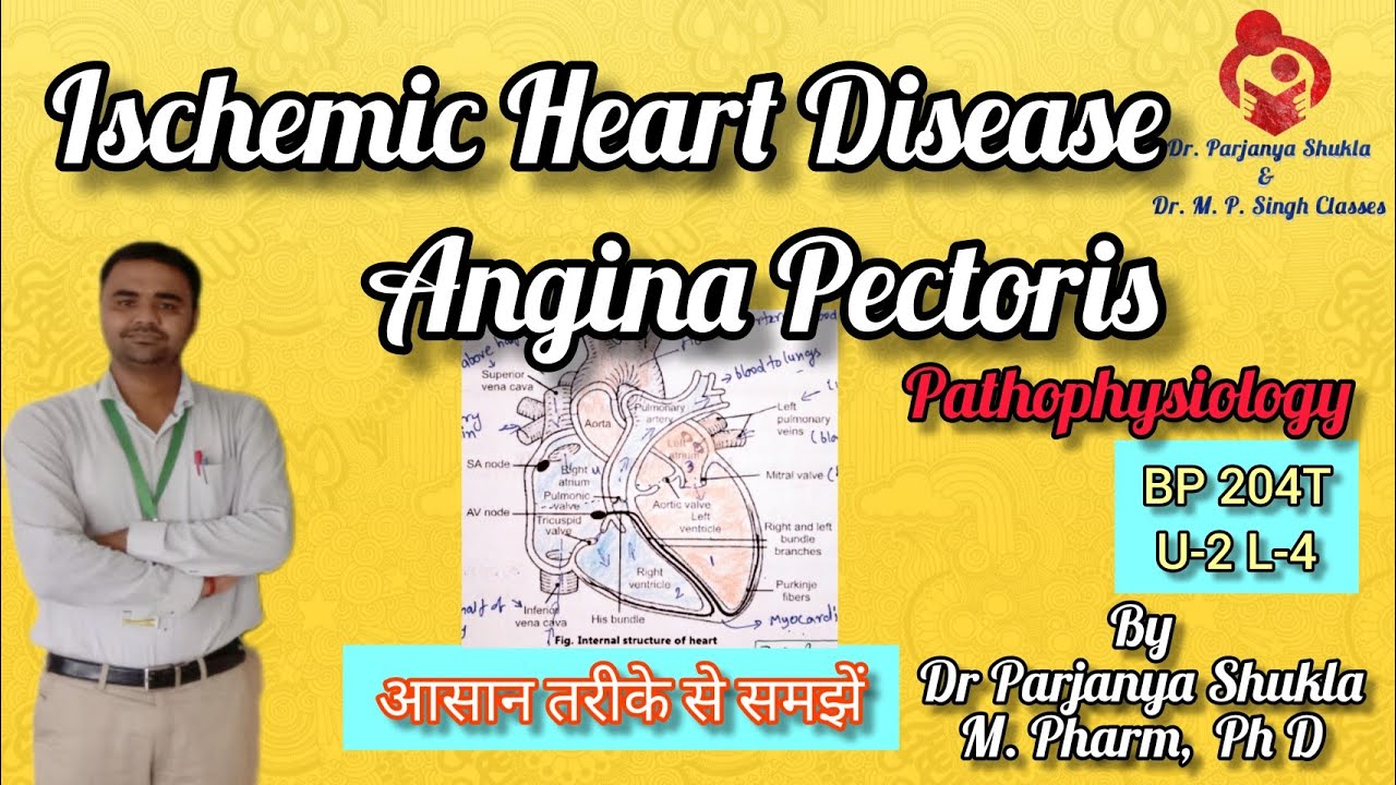 Ischemic Heart Disease | Angina Pectoris | Intro, Types, Etiology, Pathophysiology| BP 204T U-2 L-4