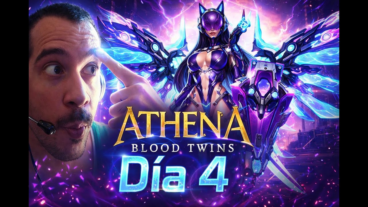 ATHENA: Blood Twins 4° Día! Gameplay - AppGallery - Android IOS MMORPG!