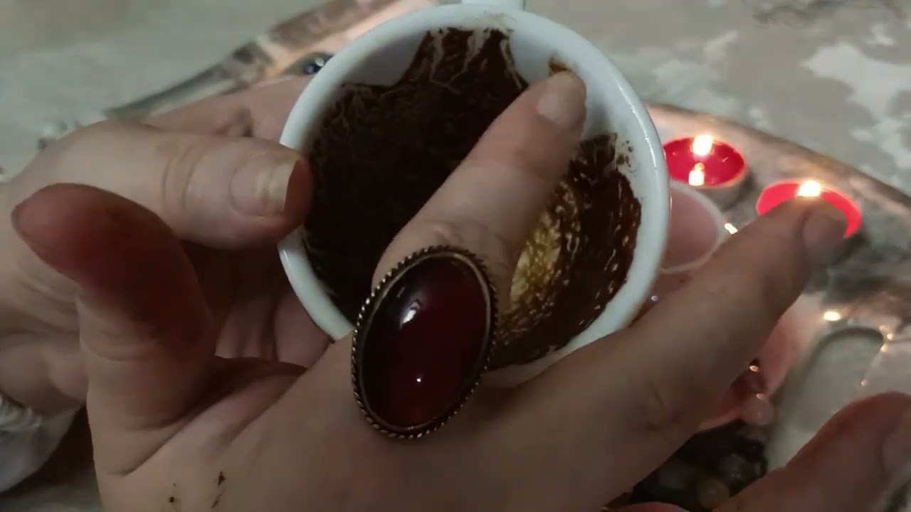 اختيار فنجان بطاقة السبح والشمع