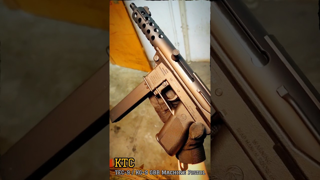 KTC TEC-9 / KG-9 GBB Machine Pistol