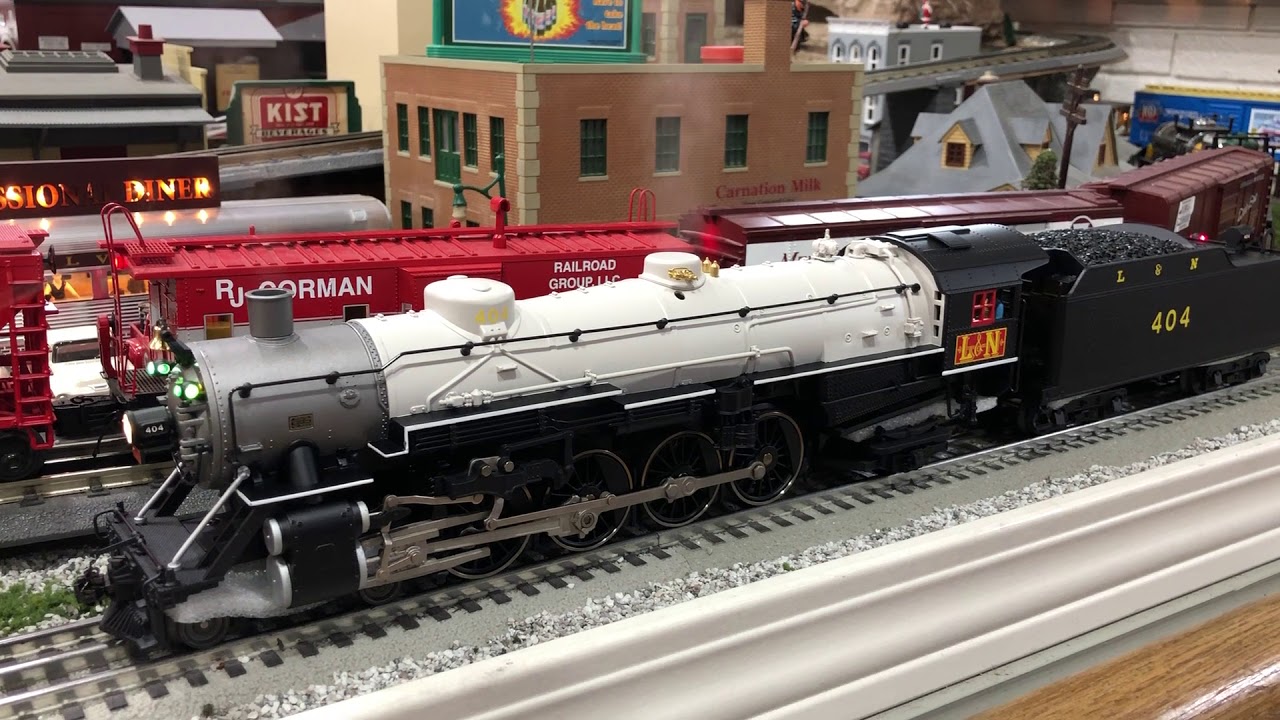 Lionel Legacy L&N 4-8-2 USRA Light Mountain Steam Locomotive W/Whistle Smoke