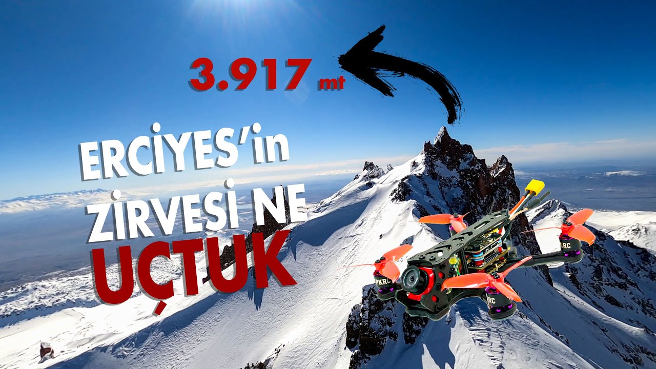 Erciyes'in Zirvesi 3.917 mt Zirveyi merak edenler kaçırmasın