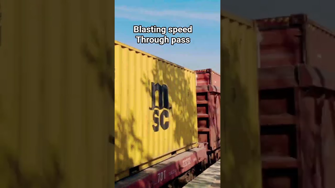 GEU 40 NON STOP WHISTLING||THROUGH PASS SAHIWAL