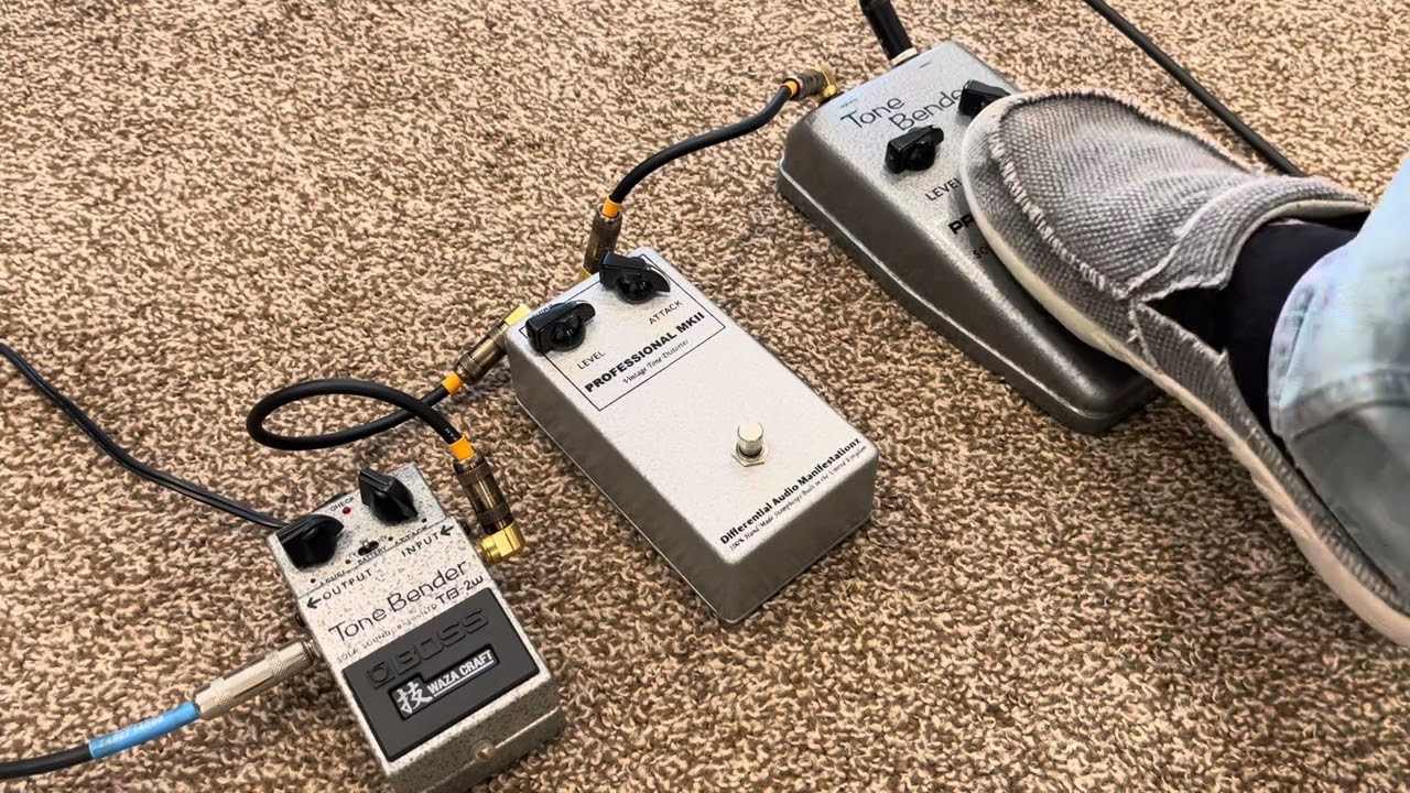 Comparison: Boss TB-2w, D*A*M Professional mkII (OC82DM), Sola Sound Professional mkII (OC75)