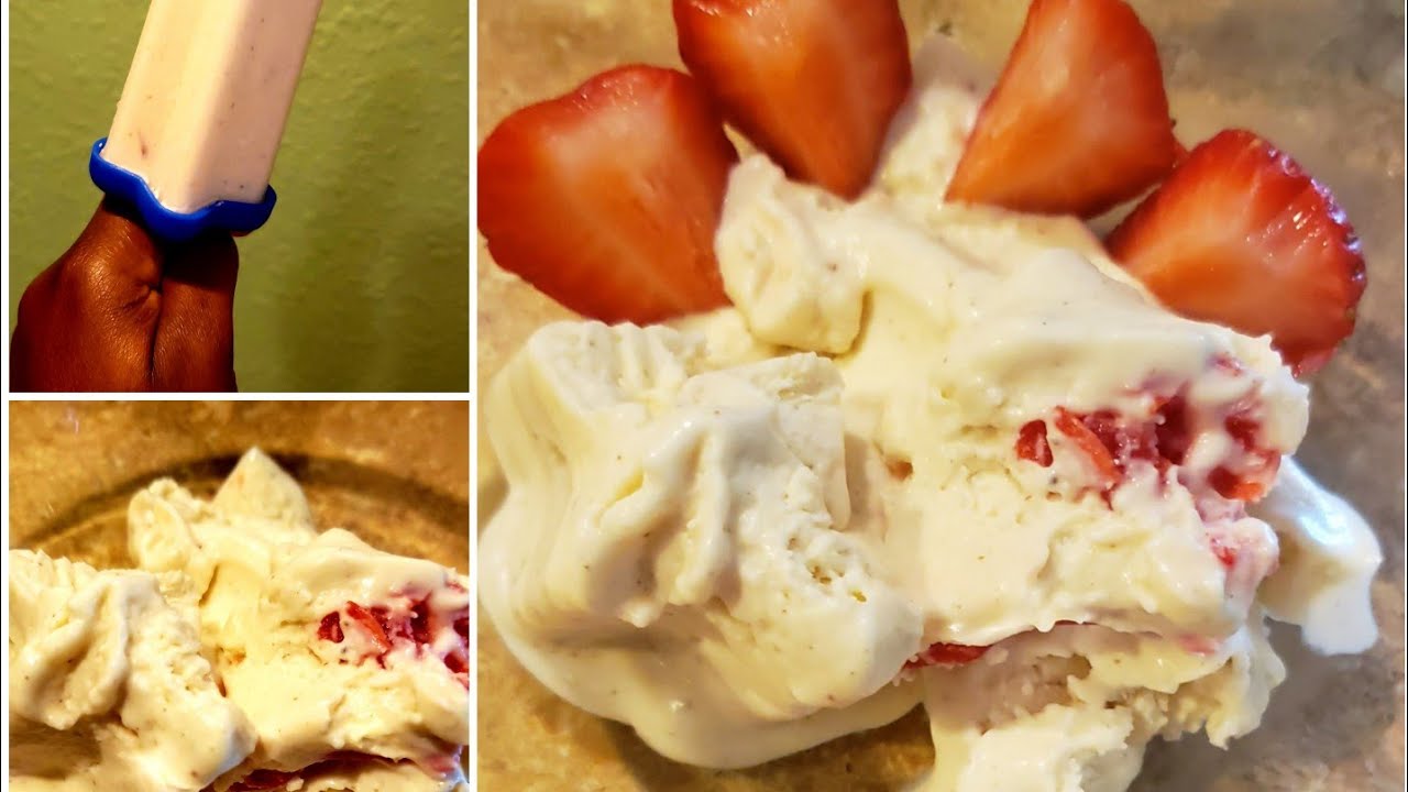 ki jan pou ou fe Krem/how to make Ice cream 🍦 🍨 😋