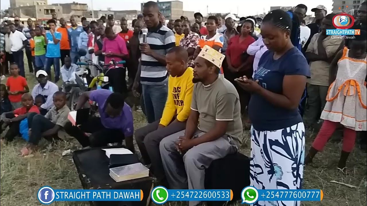 Ukristo haupatikani kwenye Biblia. Pastor akiri kwenye muhadhara wa Jacaranda.