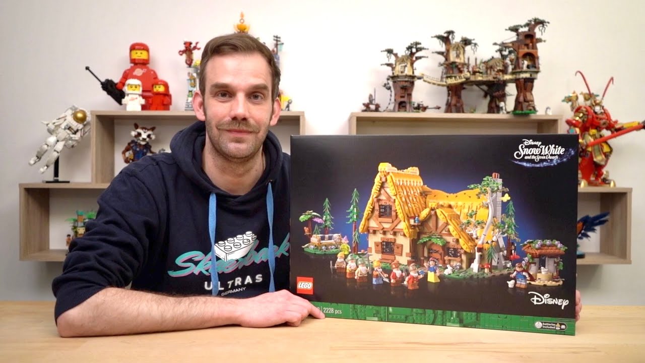 Bauen mit Spezi: LEGO Disney 43242 Die Hütte von Schneewittchen und den sieben Zwergen / Snow White