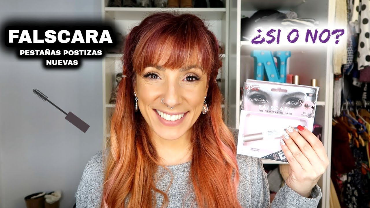 FALSCARA pestañas postizas faciles de poner? LO PROBAMOS!