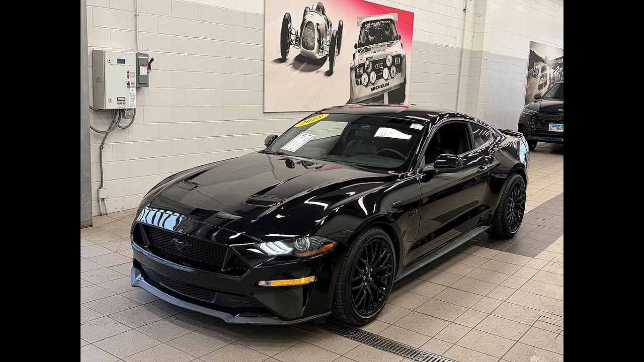 2018 Ford Mustang GT Premium Coupe 2P4856 at Napleton Audi Naperville