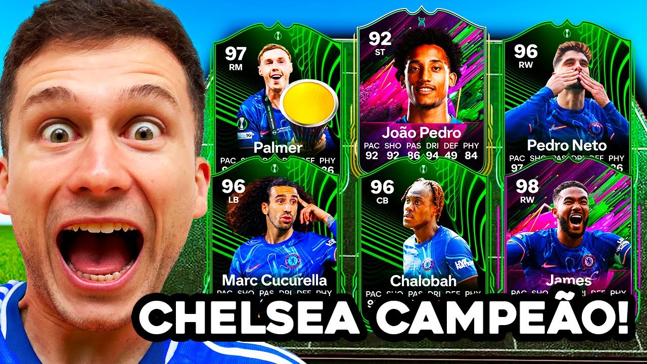 COMPREI O CHELSEA CAMPEÃO DA COPA DO MUNDO 🏆🔥 EA FC 25 ULTIMATE TEAM BR