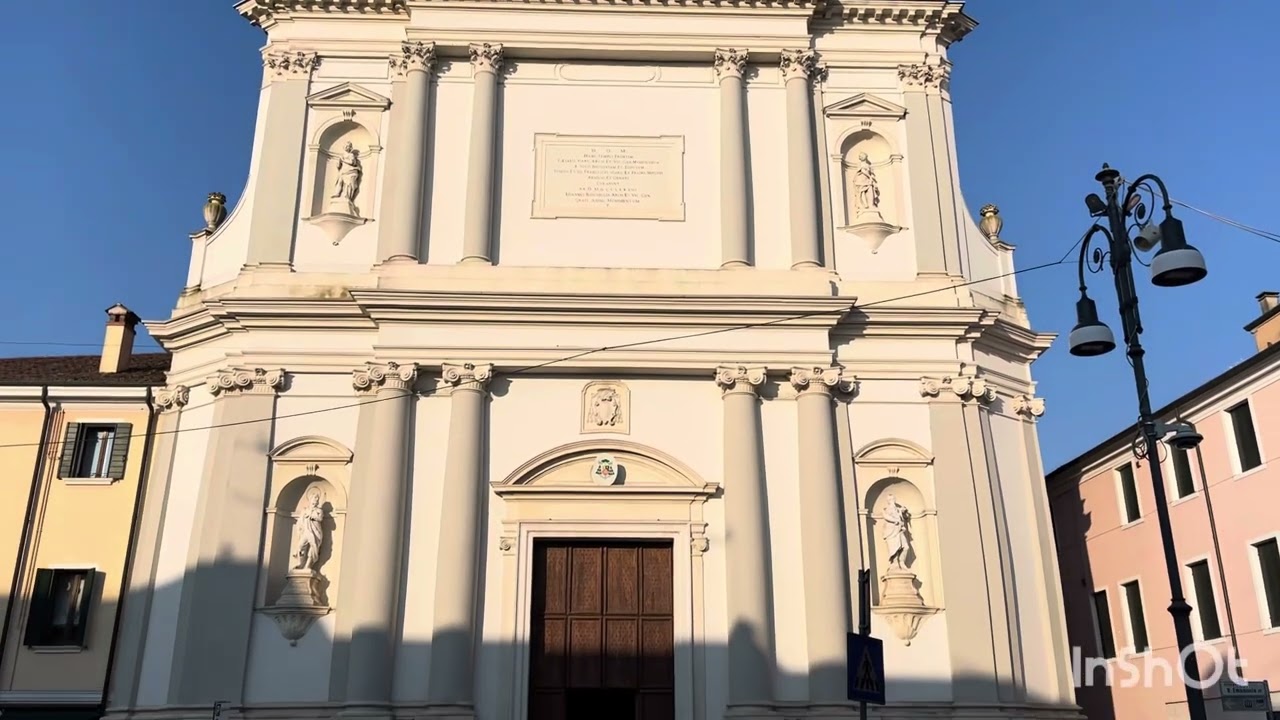 A walk in Badia Polesine. Italy