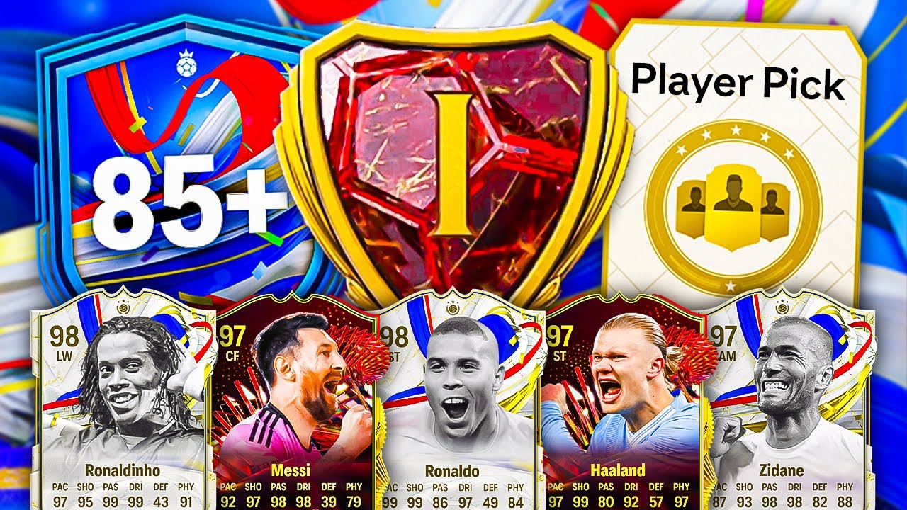 MY RANK 1 REWARDS & 85+ PLAYER PICKS! 😱 FC 24 Ultimate Team