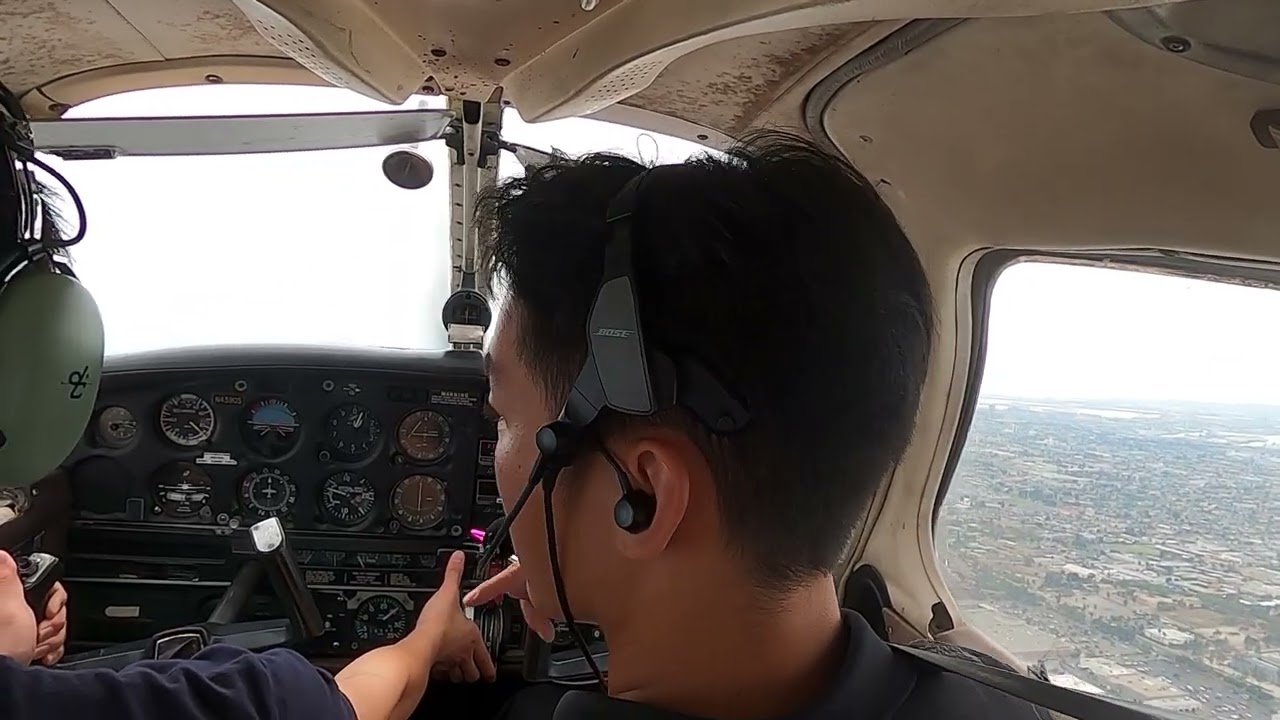9/26 slow flight, steep turn, power off stall-4