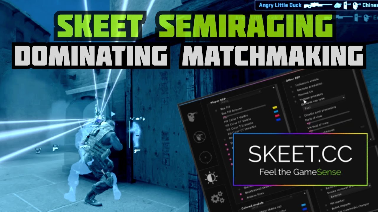Skeet vs Semi-ragers | Dominating MM HvH (ft. Gamesense.pub)