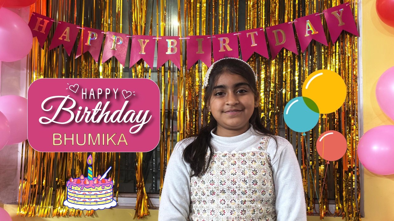 Happy Birthday Bhumika 🎉 | Cute Wishes from Avyaan & Ritvaan | 9th Jan 2026